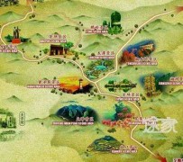 梅州景点地图(长沙景点地图)