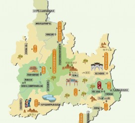 梅州旅游地图(旅游地图中国景点)